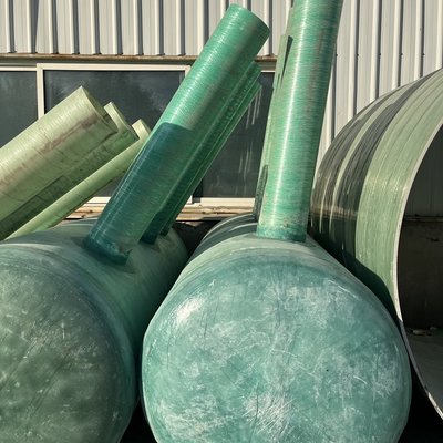 模壓玻璃鋼化糞池 安耐誠 管徑DN200 農(nóng)改廁用 30m 施工方便