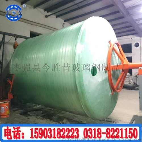 寧夏1 100立方化糞池玻璃鋼纏繞化糞池 ,棗強(qiáng)縣今勝昔玻璃鋼制品廠